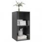 Preview: TV-Wandschrank Hochglanz-Grau 37x37x72 cm Holzwerkstoff