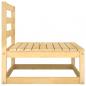 Preview: 3-tlg. Garten-Lounge-Set Massivholz Kiefer