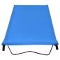 Preview: Campingbetten 2 Stk. 180x60x19 cm Oxford-Gewebe und Stahl Blau