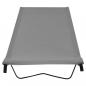 Preview: Campingbetten 2 Stk. 180x60x19 cm Oxford-Gewebe und Stahl Grau