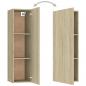 Preview: TV-Schrank Sonoma-Eiche 30,5x30x110 cm Holzwerkstoff