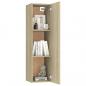 Preview: TV-Schrank Sonoma-Eiche 30,5x30x110 cm Holzwerkstoff