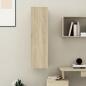 Preview: TV-Schrank Sonoma-Eiche 30,5x30x110 cm Holzwerkstoff