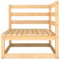 Preview: Garten-Ecksofa Massivholz Kiefer