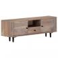 Preview: ARDEBO.de - TV-Schrank 118x30x40 cm Massivholz Akazie