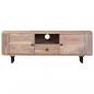 Preview: TV-Schrank 118x30x40 cm Massivholz Akazie