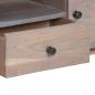 Preview: TV-Schrank 118x30x40 cm Massivholz Akazie