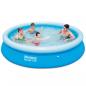 Preview: Bestway Fast Set Aufblasbarer Swimmingpool Rund 366x76 cm 57273 