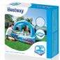 Preview: Bestway Spielbecken mit Vordach Blau 140 x 140 x 114 cm 52192