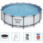 Preview: Bestway Steel Pro MAX Swimmingpool-Set Rund 457x122 cm