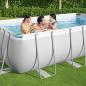 Preview: Bestway Power Steel Pool-Set Rechteckig 404x201x100 cm