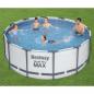 Preview: ARDEBO.de - Bestway Steel Pro MAX Swimmingpool-Set Rund 366x122 cm