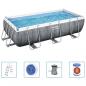 Preview: Bestway Power Stahlrahmen-Pool Set 404x201x100 cm