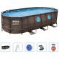 Preview: Bestway Power Steel Swim Vista Series Swimmingpool-Set 549x274x122 cm