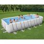 Preview: Bestway Power Steel Frame-Pool Rechteckig 19281 L