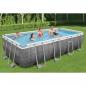 Preview: ARDEBO.de - Bestway Power Steel Swimmingpool-Set Rechteckig 549x274x122 cm