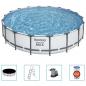 Preview: ARDEBO.de - Bestway Steel Pro MAX Stahlrahmen-Pool-Set 549x122 cm