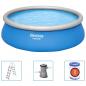 Preview: Bestway Fast Set Aufblasbarer Swimmingpool Rund 457x122 cm