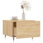 Preview: Couchtisch Sonoma-Eiche 50x50x40 cm Holzwerkstoff