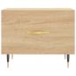 Preview: Couchtisch Sonoma-Eiche 50x50x40 cm Holzwerkstoff