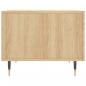 Preview: Couchtisch Sonoma-Eiche 50x50x40 cm Holzwerkstoff