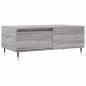 Preview: Couchtisch Grau Sonoma 90x50x36,5 cm Holzwerkstoff