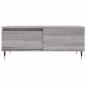 Preview: Couchtisch Grau Sonoma 90x50x36,5 cm Holzwerkstoff