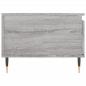 Preview: Couchtisch Grau Sonoma 90x50x36,5 cm Holzwerkstoff