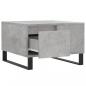 Preview: Couchtisch Betongrau 55x55x36,5 cm Holzwerkstoff