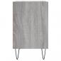 Preview: Nachttische 2 Stk. Grau Sonoma 40x30x50 cm Holzwerkstoff