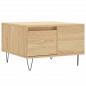 Preview: Couchtisch Sonoma-Eiche 55x55x36,5 cm Holzwerkstoff