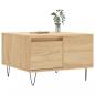 Preview: Couchtisch Sonoma-Eiche 55x55x36,5 cm Holzwerkstoff