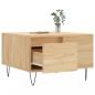 Preview: Couchtisch Sonoma-Eiche 55x55x36,5 cm Holzwerkstoff