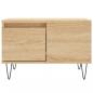 Preview: Couchtisch Sonoma-Eiche 55x55x36,5 cm Holzwerkstoff