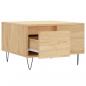 Preview: Couchtisch Sonoma-Eiche 55x55x36,5 cm Holzwerkstoff