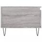 Preview: Couchtisch Grau Sonoma 90x50x36,5 cm Holzwerkstoff