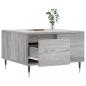 Preview: Couchtisch Grau Sonoma 55x55x36,5 cm Holzwerkstoff