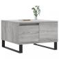 Preview: Couchtisch Grau Sonoma 55x55x36,5 cm Holzwerkstoff