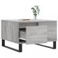 Preview: Couchtisch Grau Sonoma 55x55x36,5 cm Holzwerkstoff