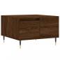 Preview: Couchtisch Braun Eichen-Optik 55x55x36,5 cm Holzwerkstoff