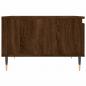 Preview: Couchtisch Braun Eichen-Optik 55x55x36,5 cm Holzwerkstoff