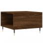 Preview: Couchtisch Braun Eichen-Optik 55x55x36,5 cm Holzwerkstoff