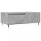 Preview: Couchtisch Betongrau 90x50x36,5 cm Holzwerkstoff