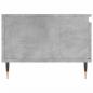 Preview: Couchtisch Betongrau 90x50x36,5 cm Holzwerkstoff