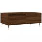 Preview: Couchtisch Braun Eichen-Optik 90x50x36,5 cm Holzwerkstoff