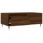 Preview: Couchtisch Braun Eichen-Optik 90x50x36,5 cm Holzwerkstoff