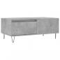 Preview: Couchtisch Betongrau 90x50x36,5 cm Holzwerkstoff