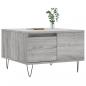 Preview: Couchtisch Grau Sonoma 55x55x36,5 cm Holzwerkstoff