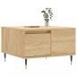 Preview: Couchtisch Sonoma-Eiche 55x55x36,5 cm Holzwerkstoff