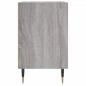 Preview: Nachttische 2 Stk. Grau Sonoma 40x30x50 cm Holzwerkstoff